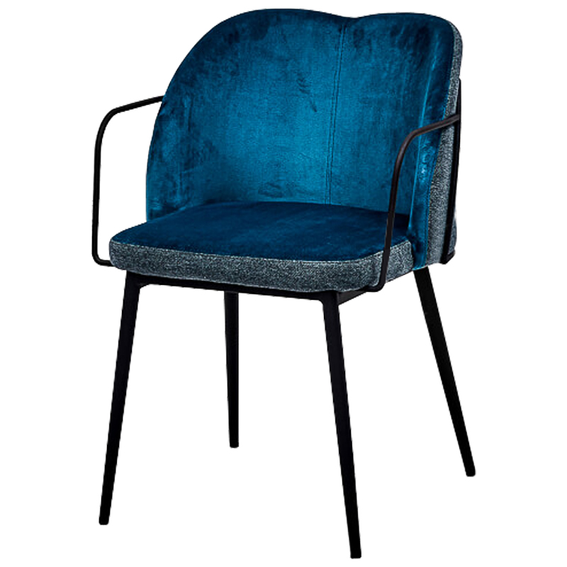 Стул Raymond Stool blue Синий Черный в Перми | Loft Concept 