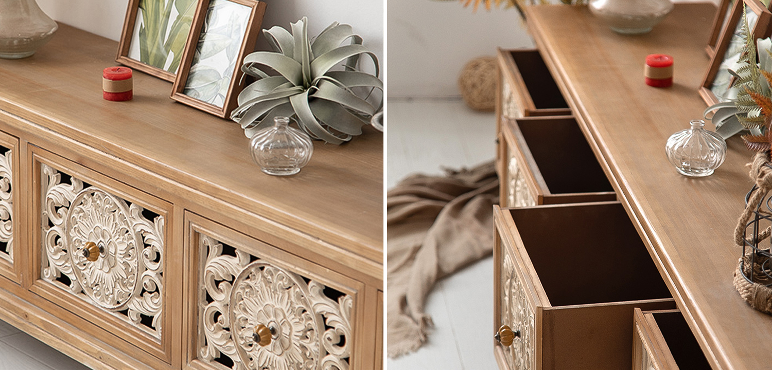 ТВ-тумба Leblanc Provence TV Stand - фото №1