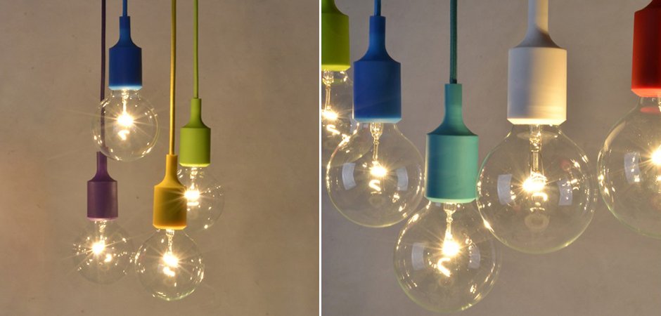 Подвесной светильник Muuto E27 Color Подвесной светильник Muuto E27 Color - Loft-Concept в Перми