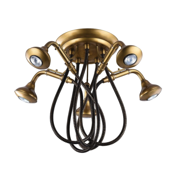 Потолочный светильник Octopus Hose Pendant  в Перми | Loft Concept 