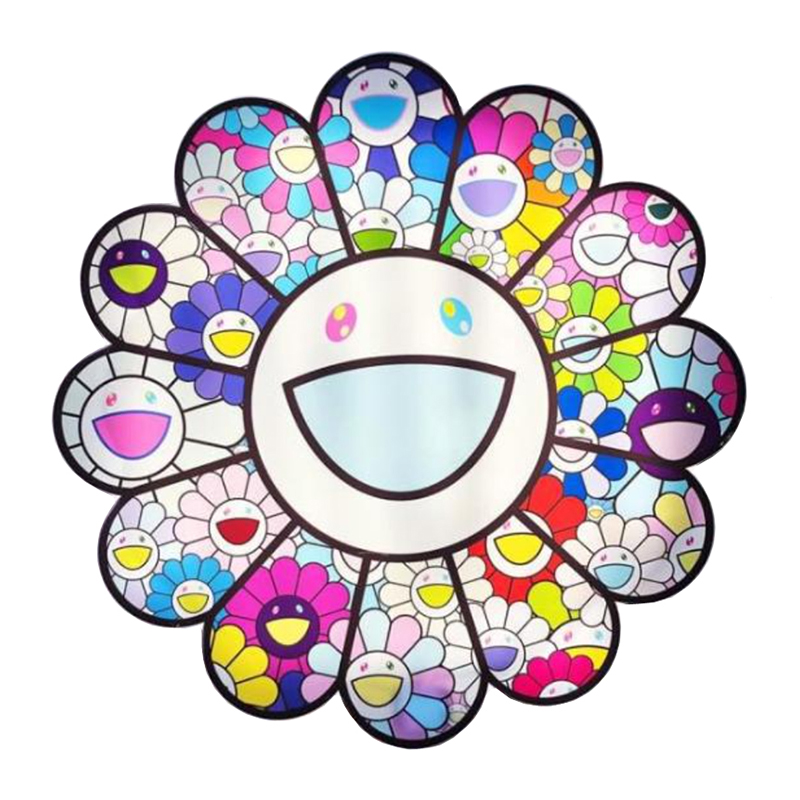 Светильник разноцветный подсолнух Takashi Murakami 2 Мульти в Перми | Loft Concept 