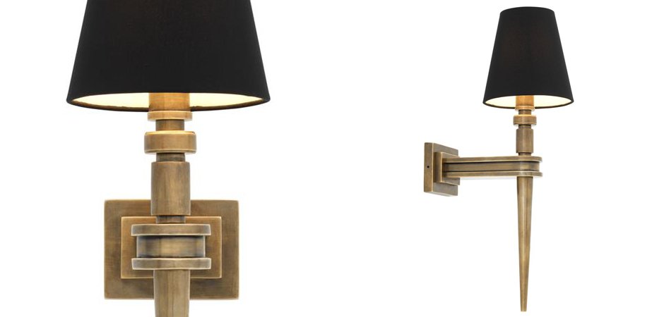 Бра Wall Lamp Waterloo Single Brass Бра Wall Lamp Waterloo Single Brass - Loft-Concept в Перми