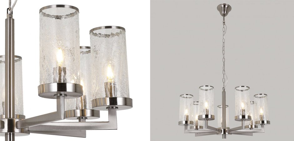 Люстра LIAISON ONE-TIER Chandelier 7 Silver Люстра LIAISON ONE-TIER Chandelier 7 Silver - Loft-Concept в Перми