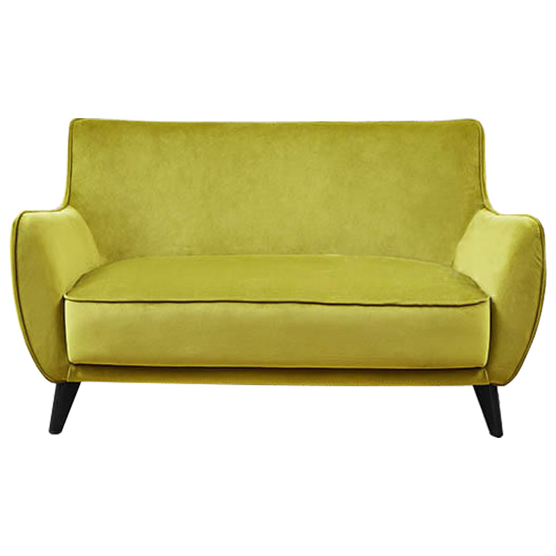 Диван Light Green Softness Sofa Салатовый Черный в Перми | Loft Concept 