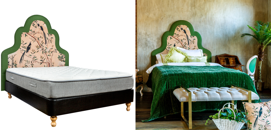 Изголовье для кровати Beige and Green Chinoiserie - Loft-Concept в Перми