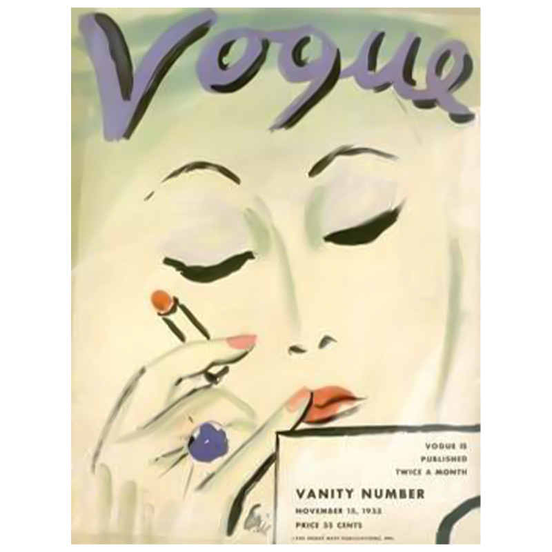 Постер Vogue Cover 1933 November  в Перми | Loft Concept 