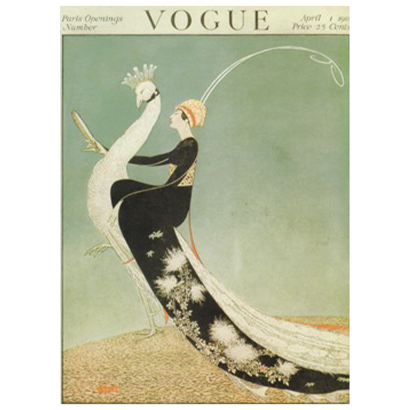 Постер Vogue Cover 1918 April  в Перми | Loft Concept 