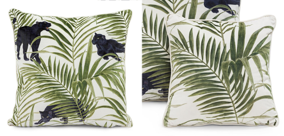 Комплект подушек SET PILLOW ABHIKA white-green Комплект подушек SET PILLOW ABHIKA white-green - Loft-Concept в Перми