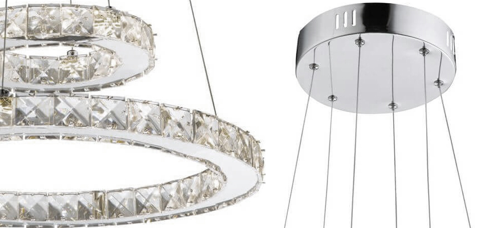 Люстра Crosshair Crystal Ring 2 Люстра Crosshair Crystal Ring 2 - Loft-Concept в Перми