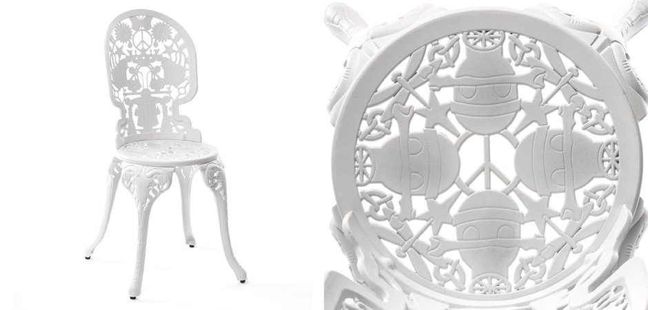 Стул Seletti Industry Collection ALUMINIUM CHAIR – WHITE Стул Seletti Industry Collection ALUMINIUM CHAIR – WHITE - Loft-Concept в Перми