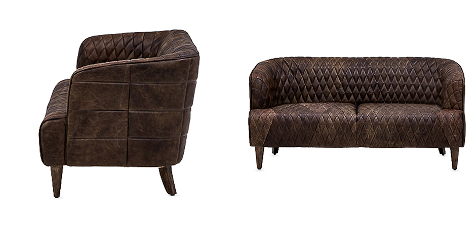Диван Rhombuses Upholstery Sofa Диван Rhombuses Upholstery Sofa - Loft-Concept в Перми