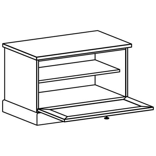 Тумба для прихожей с откидной дверцей Percent Shoe Rack в Перми