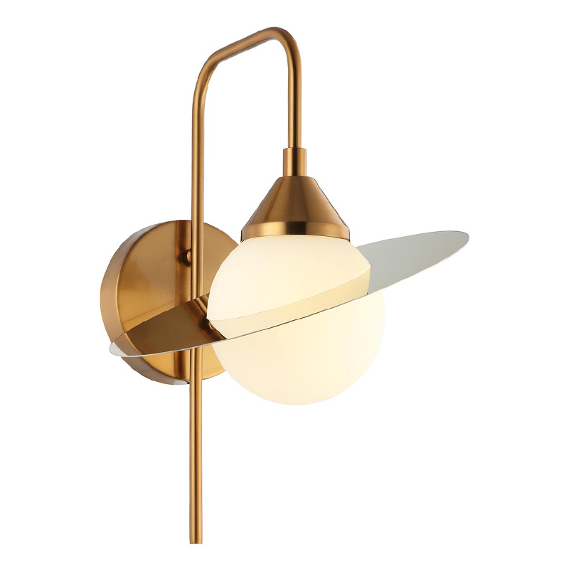 Бра Phainon Gold Wall Lamp Золотой Белый в Перми | Loft Concept 