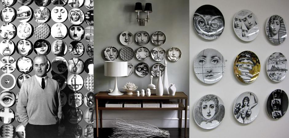 Декоративная тарелка Fornasetti 30.CR.BW.R01-193 - Loft-Concept в Перми