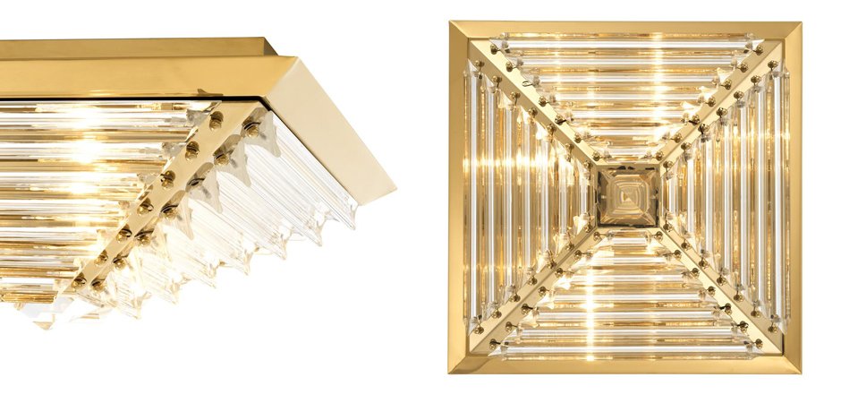 Потолочный светильник Eichholtz Ceiling Lamp Eden Gold Потолочный светильник Eichholtz Ceiling Lamp Eden Gold - Loft-Concept в Перми