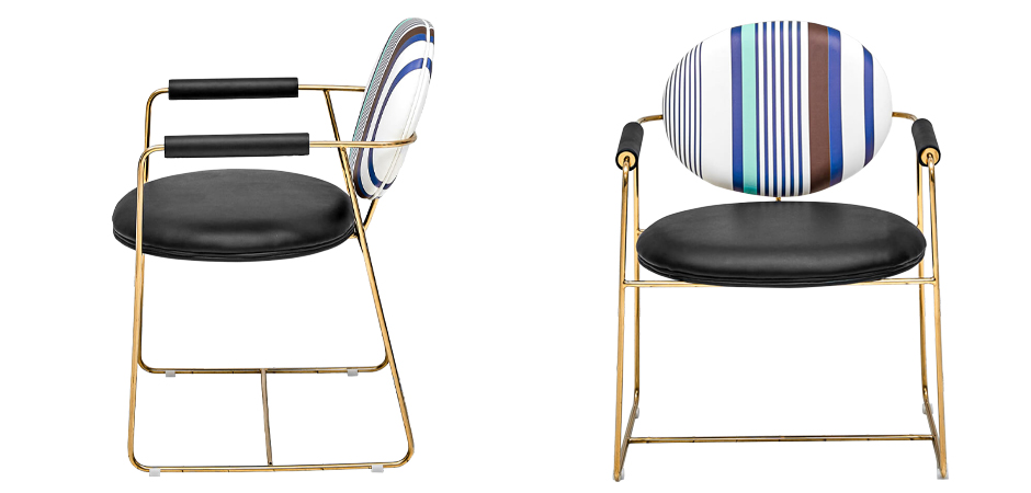 Стул с подлокотниками Clinton Modern Chair - фото №1