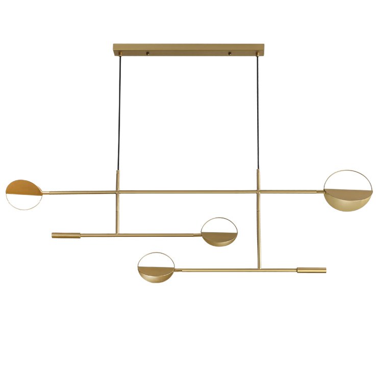 Люстра BOLIA LEAVES PENDANT brass Латунь в Перми | Loft Concept 