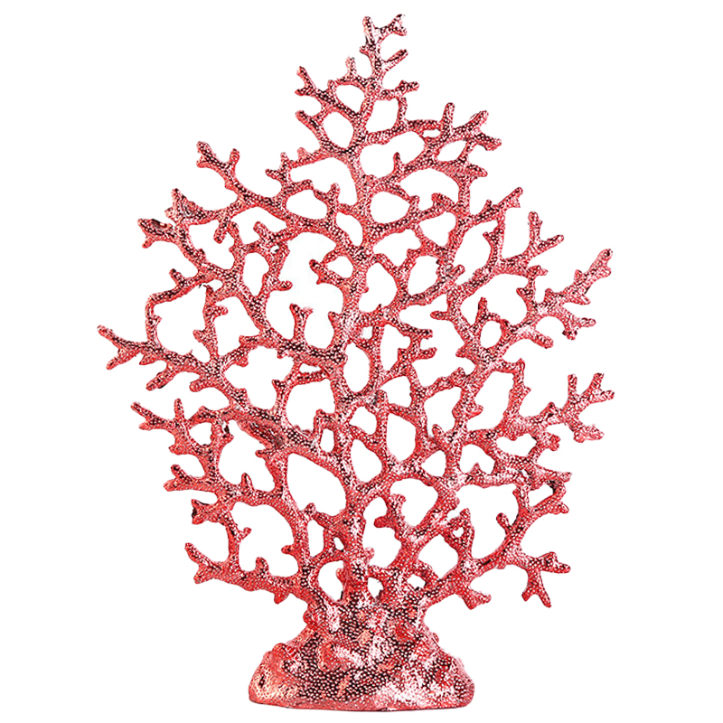 Статуэтка красный коралл Coral Decor Red Красный Статуэтка красный коралл Coral Decor Red Красный в Перми | Loft Concept