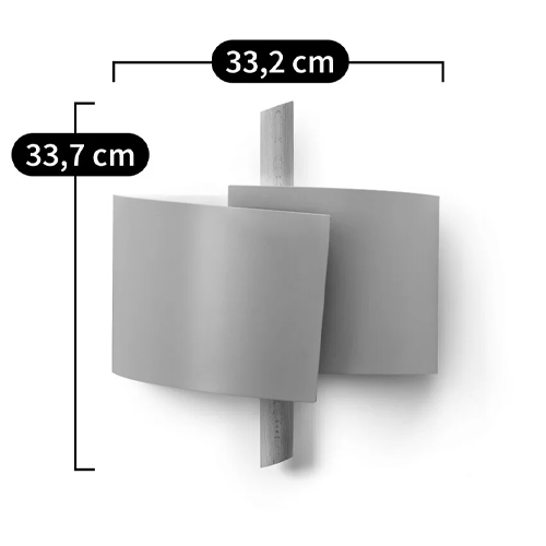 Бра из металла и дерева Ruell White Metal Wooden Wall Lamp Бра из металла и дерева Ruell White Metal Wooden Wall Lamp в Перми
