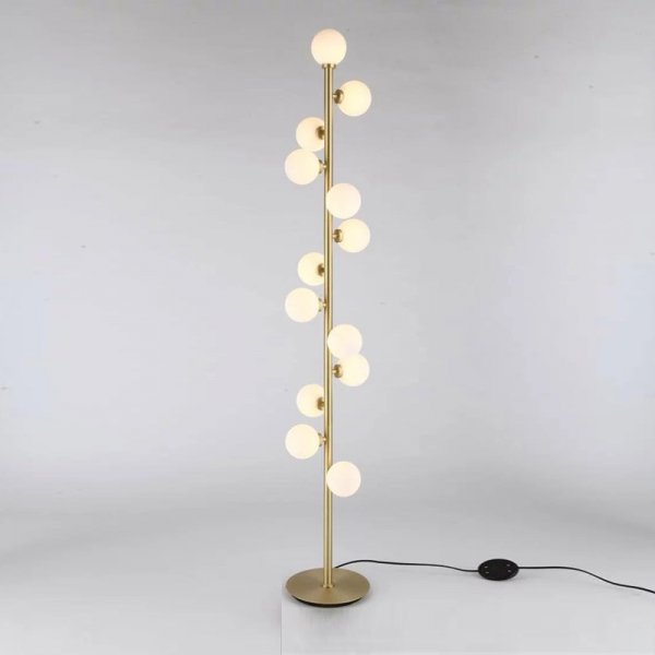 Торшер Bubble Stik Cold floor lamp Латунь в Перми | Loft Concept 