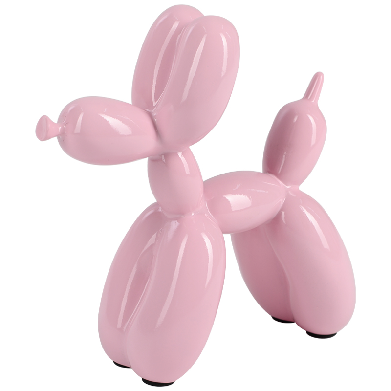 Статуэтка Jeff Koons Balloon Dog Pink Розовый пастельный в Перми | Loft Concept 