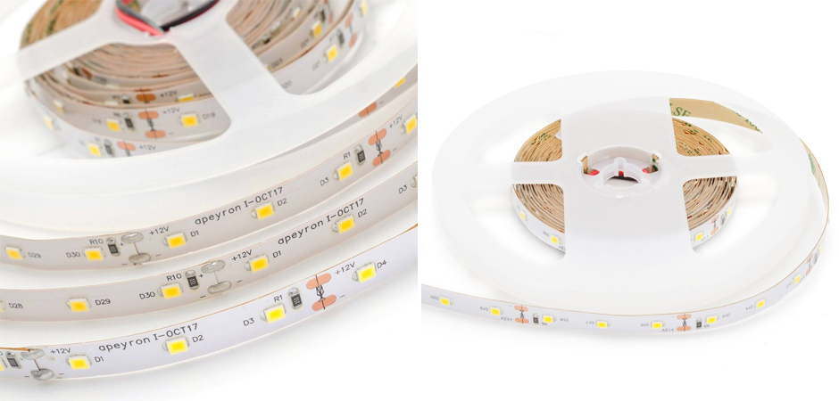 Светодиодная влагозащищенная лента 4,8W/m 60Led/m 3528SMD дневной белый Светодиодная влагозащищенная лента 4,8W/m 60Led/m 3528SMD дневной белый - Loft-Concept в Перми
