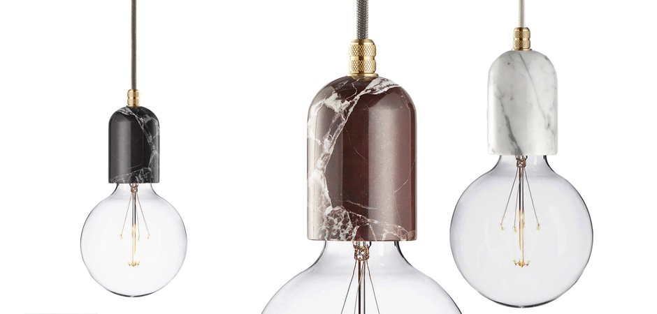 Подвесной светильник MARMOR BJÖRT Nero - Loft-Concept в Перми