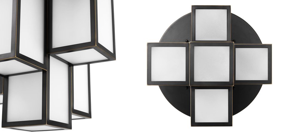 Потолочный светильник Eichholtz Ceiling Lamp Axel Bronze Потолочный светильник Eichholtz Ceiling Lamp Axel Bronze - Loft-Concept в Перми