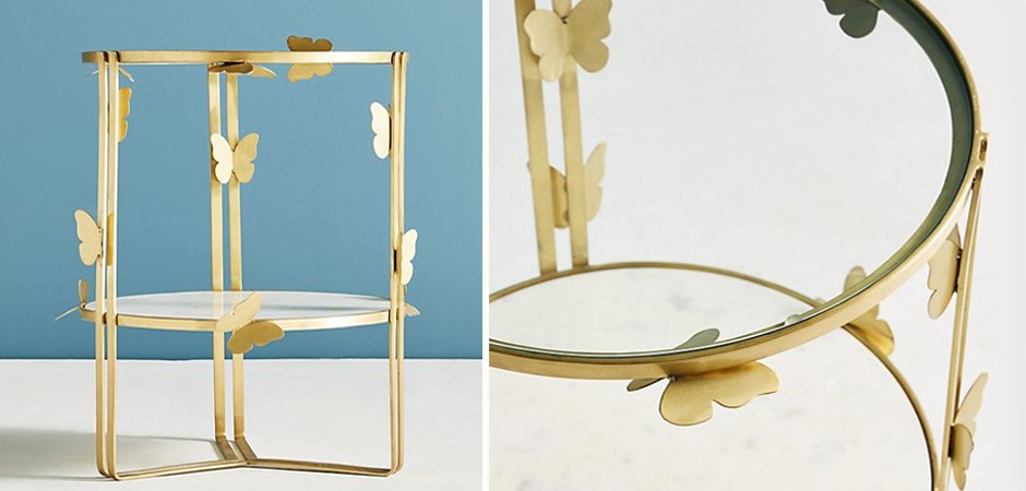 Приставной столик Butterflies Mariposa Side Table Приставной столик Butterflies Mariposa Side Table - Loft-Concept в Перми
