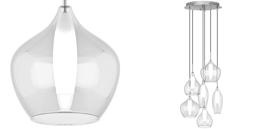 Люстра Candiano Transparent 6 Light Люстра Candiano Transparent 6 Light - Loft-Concept в Перми