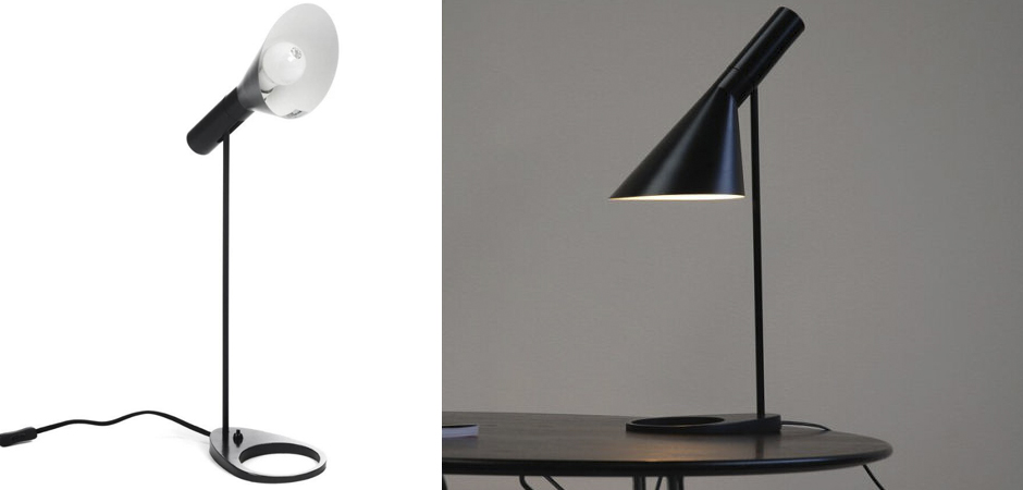 Настольная лампа AJ Table Black Настольная лампа AJ Table Black - Loft-Concept в Перми