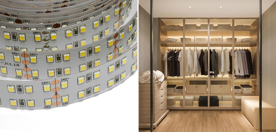 Светодиодная лента 38W/m 240Led/m 2835SMD теплый белый Светодиодная лента 38W/m 240Led/m 2835SMD теплый белый - Loft-Concept в Перми