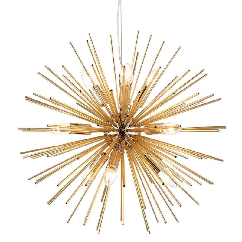 Люстра ASTRA STAR Chandelier Gold 58 Глянцевое золото в Перми | Loft Concept 