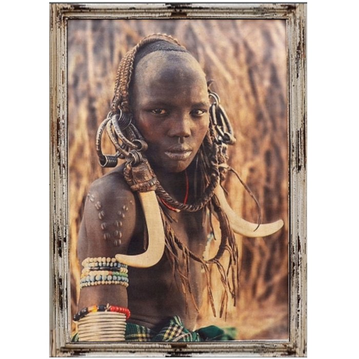 Постер Jovem Mursi  Omo Valley Ethiopia  в Перми | Loft Concept 