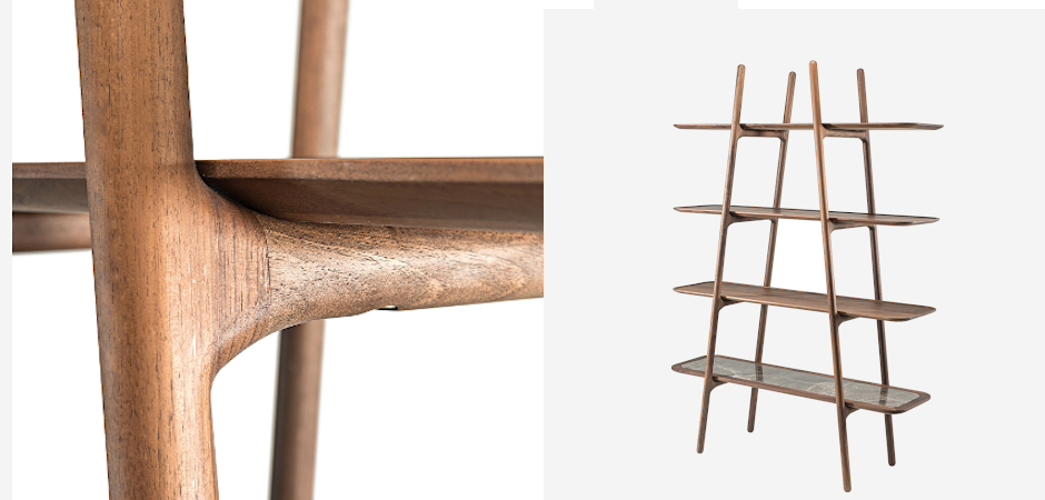Стеллаж Woak malin shelf system Стеллаж Woak malin shelf system - Loft-Concept в Перми