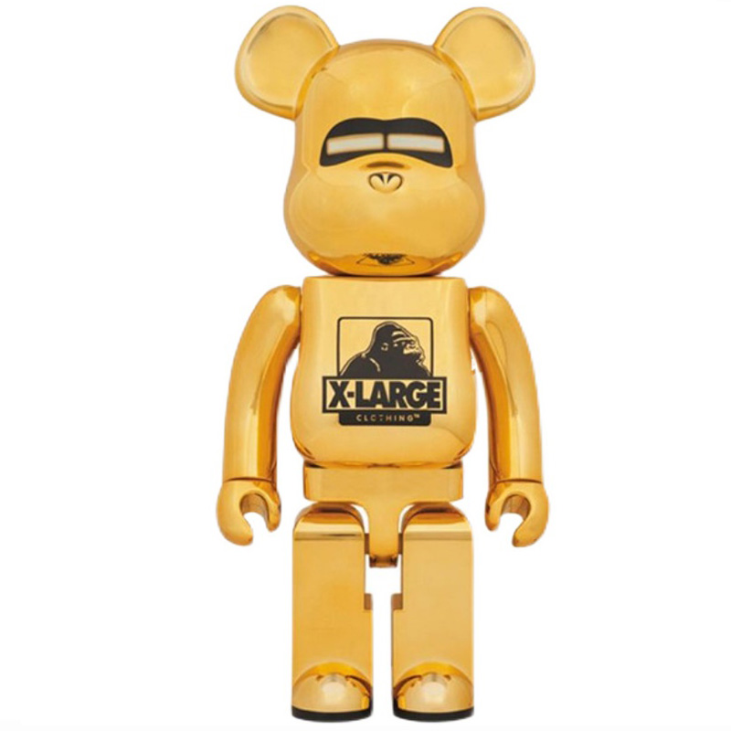 Статуэтка Bearbrick Gold X-Large Золотой Черный в Перми | Loft Concept 