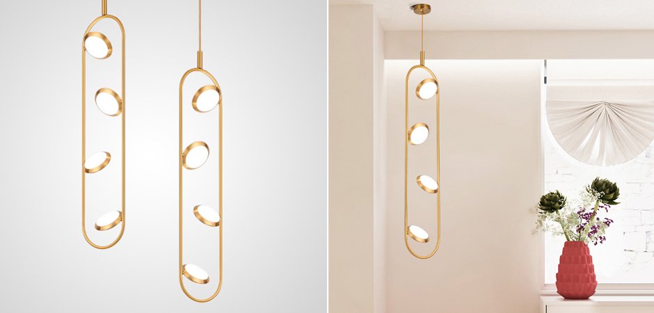 Светильник HOOP LED Four Светильник HOOP LED Four - Loft-Concept в Перми