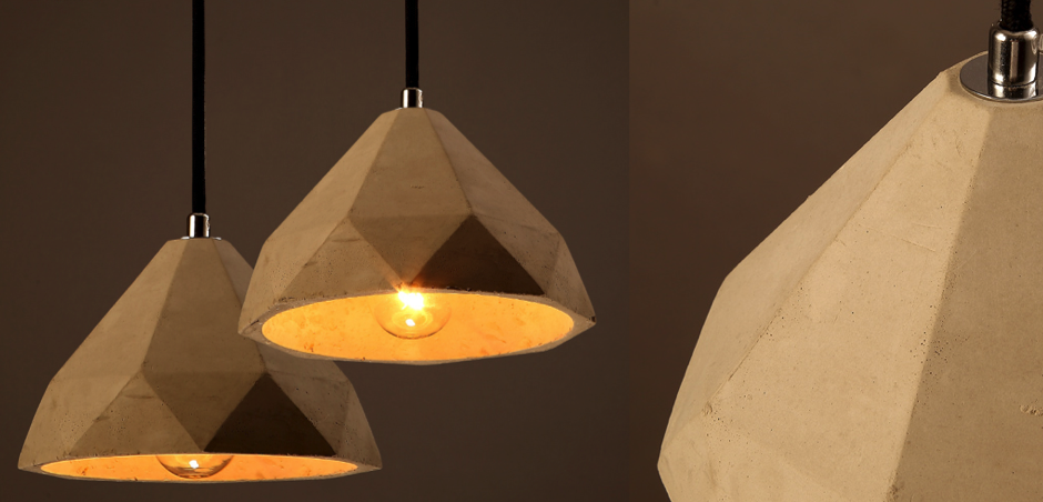 Подвесной светильник Art Concrete Dome Подвесной светильник Art Concrete Dome - Loft-Concept в Перми