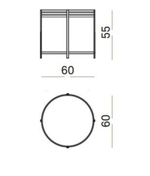 Столик Ula Small table ULA004 в Перми