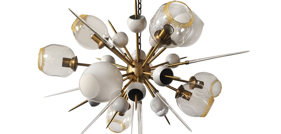 Люстра White explosion Люстра White explosion - Loft-Concept в Перми