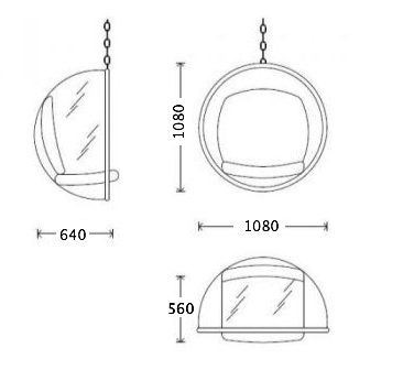 Кресло Bubble Chair в Перми