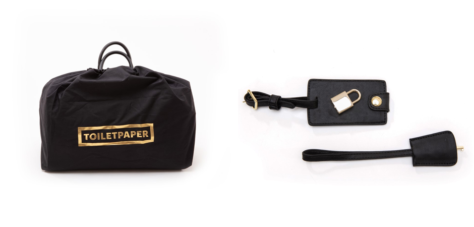 Сумка-дафл Seletti Lipsticks Black - фото №1