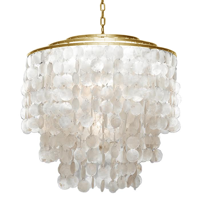 Люстра SHELL Chandelier 65 Золото Белый Золотой Люстра SHELL Chandelier 65 Золото Белый Золотой в Перми | Loft Concept