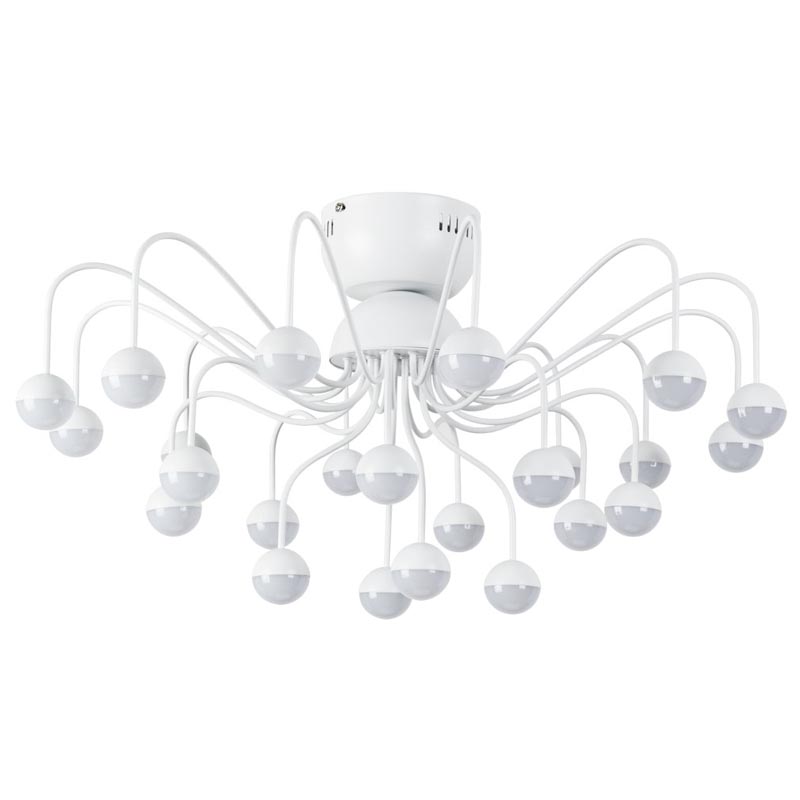 Потолочная люстра Vilelme Chandelier white Белый в Перми | Loft Concept 