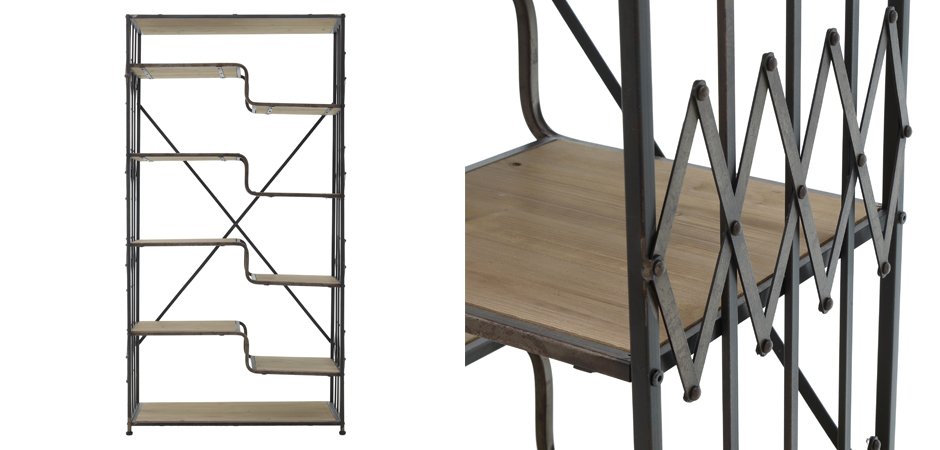 Стеллаж Metal Geometry Parallel Lines Стеллаж Metal Geometry Parallel Lines - Loft-Concept в Перми