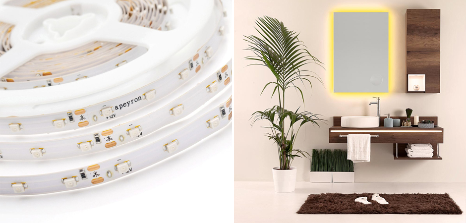 Светодиодная влагозащищенная лента 4,8W/m 60LED/m 3528SMD желтый 5M Светодиодная влагозащищенная лента 4,8W/m 60LED/m 3528SMD желтый 5M - Loft-Concept в Перми