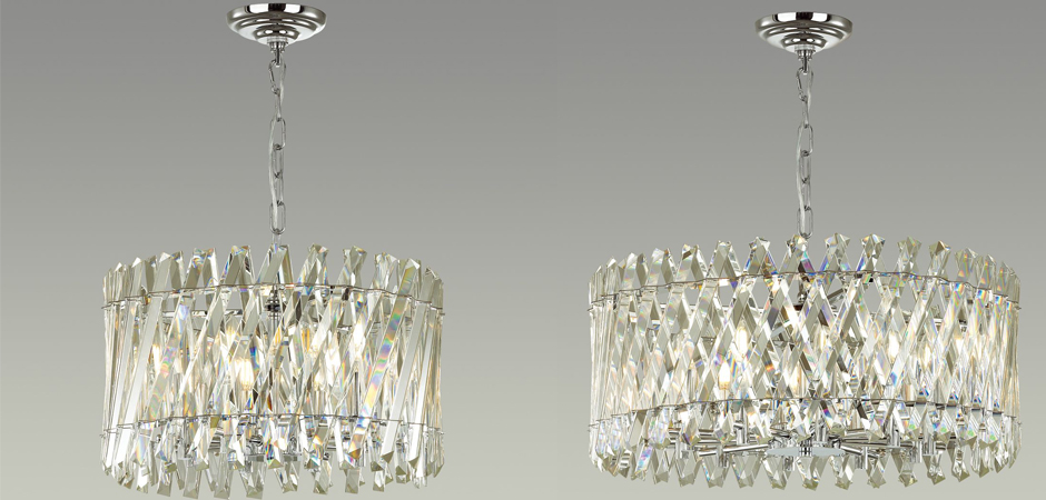 Люстра Crystal Crossed Stripes Люстра Crystal Crossed Stripes - Loft-Concept в Перми