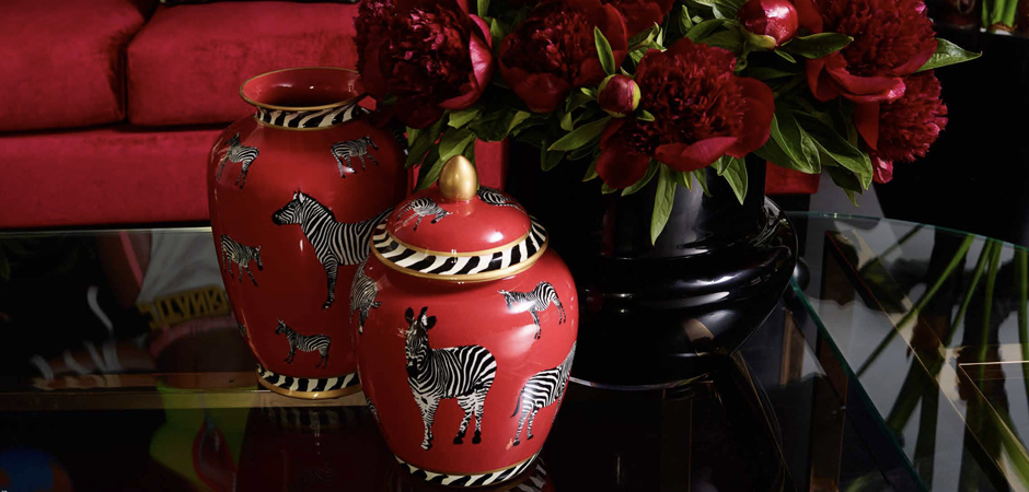 Ваза с крышкой VASE ZEBER URN Ваза с крышкой VASE ZEBER URN - Loft-Concept в Перми