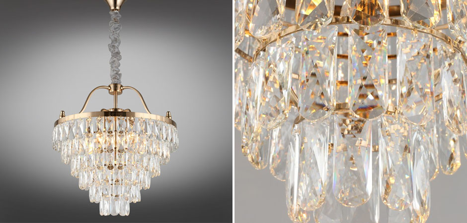 Хрустальная Люстра Mary Gold - Loft-Concept в Перми