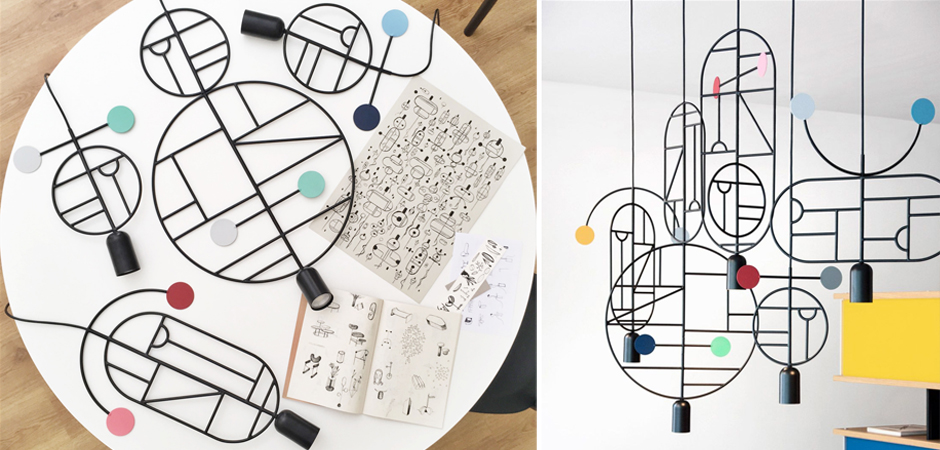 Подвесной Светильник Lines & Dots Home Adventures LDS03 Подвесной Светильник Lines & Dots Home Adventures LDS03 - Loft-Concept в Перми